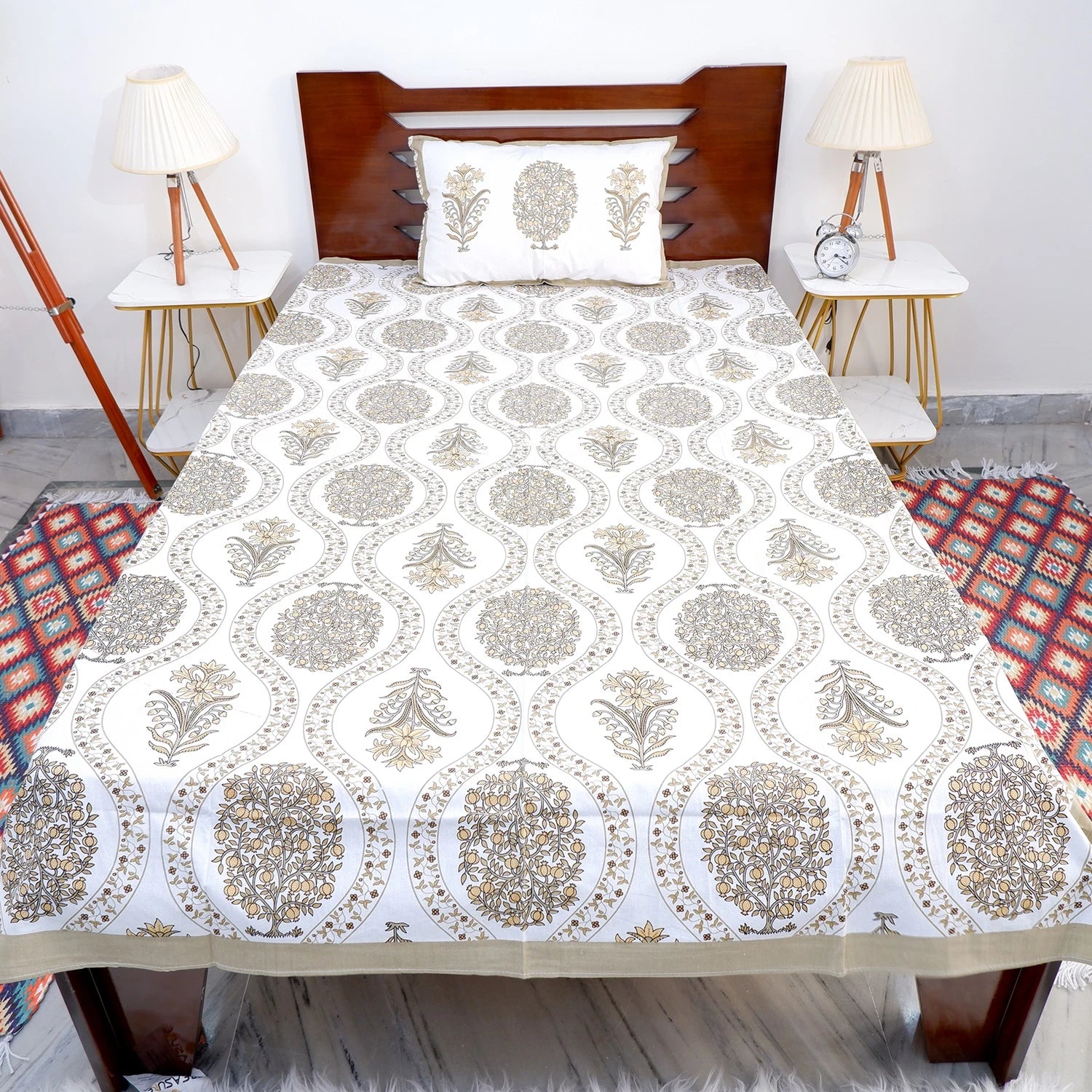 100% Pure Cotton Bed Sheet | Yami